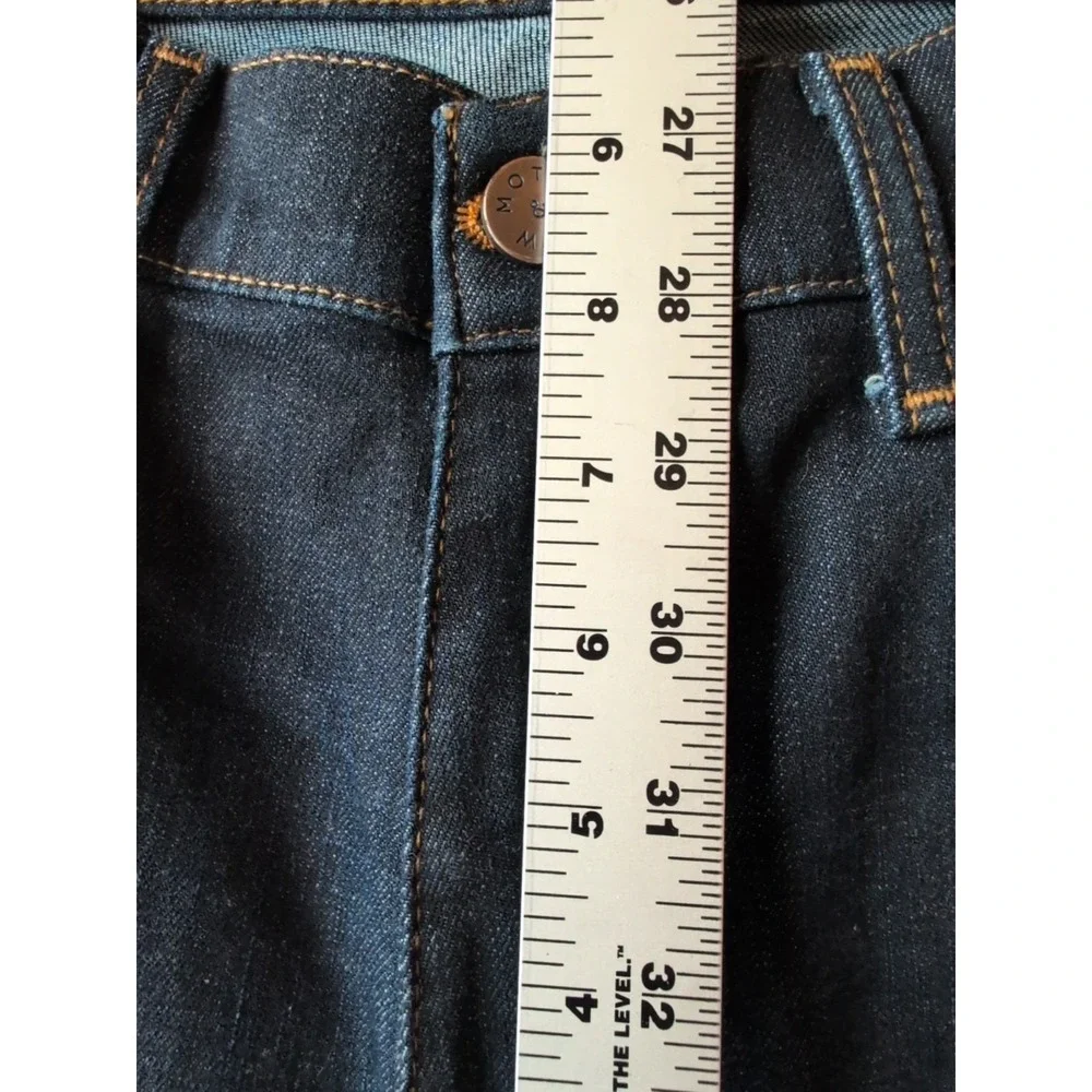 Mott & Bow Skinny Wooster Jeans Mens 29X32 Blue 5 Pocket Stretch Dark Wash Denim